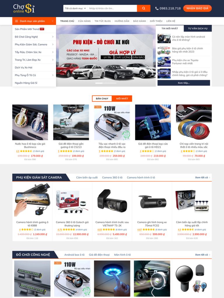 mau web phu tung oto 1